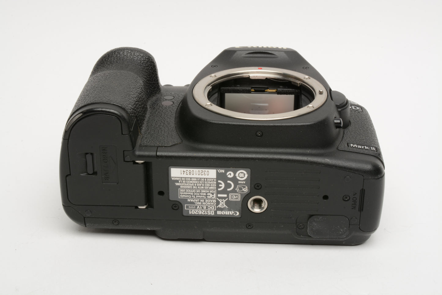 Canon EOS 5D Mark II DSLR Body, batt, charger, strap, Only 59,208 Acts