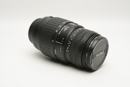 Sigma DL AF 70-300mm f4-5.6 Macro Super Canon EF Mount, Caps+UV