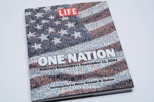 Life One Nation America Remembers September 11, 2001- Hardcover book