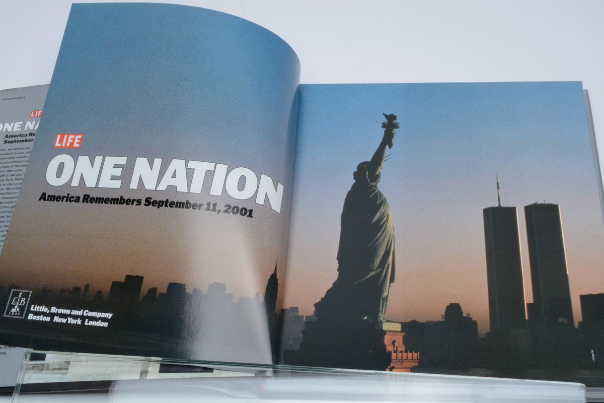 Life One Nation America Remembers September 11, 2001- Hardcover book