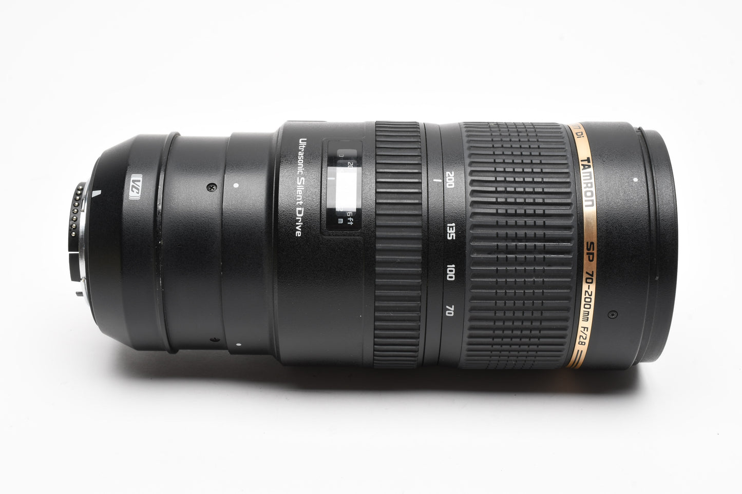 Tamron SP 70-200mm f2.8 USD Di A009 telephoto zoom lens, caps, Nikon AF