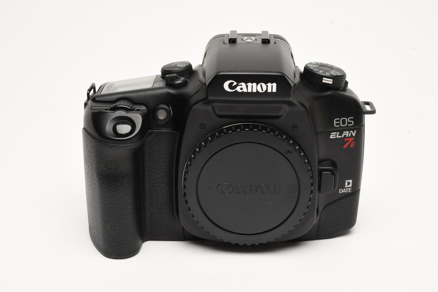 Canon Elan 7E 35mm SLR body, cap, strap, Great! Fully tested