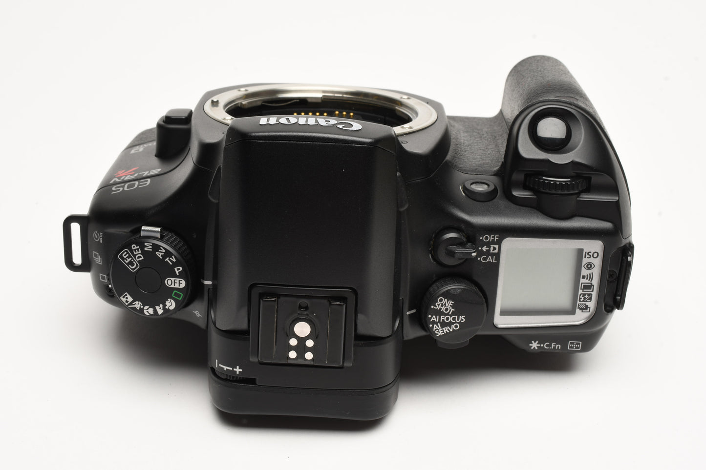 Canon Elan 7E 35mm SLR body, cap, strap, Great! Fully tested