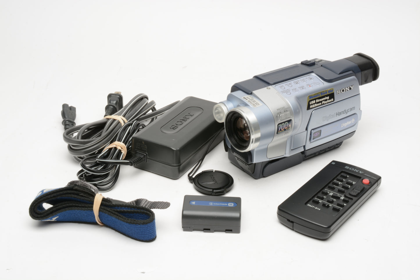 Sony DCR-TRV350 8mm Hi8 Digital8 Camcorder, fully tested, great! w/remote++