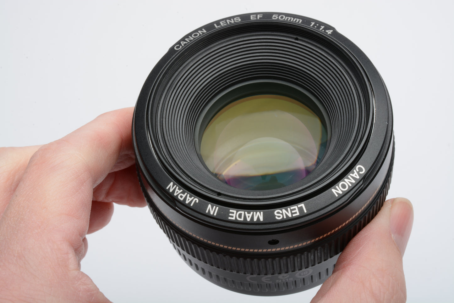 Canon EF 50mm f1.4 USM lens, caps, nice & clean, very sharp!