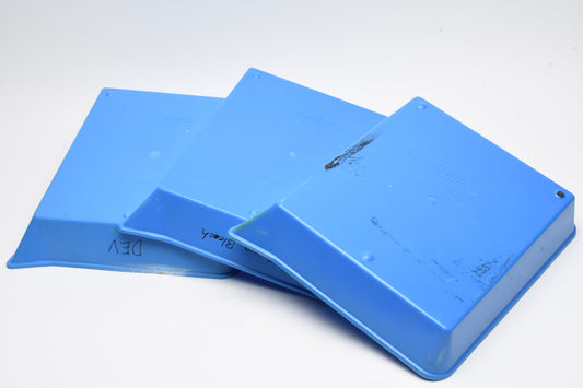 3X Yankee Agitray 8x10" darkroom printing trays, Clean (10x12" exterior)