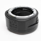 Nikon FTZ II Mount Adapter, caps, Mint-
