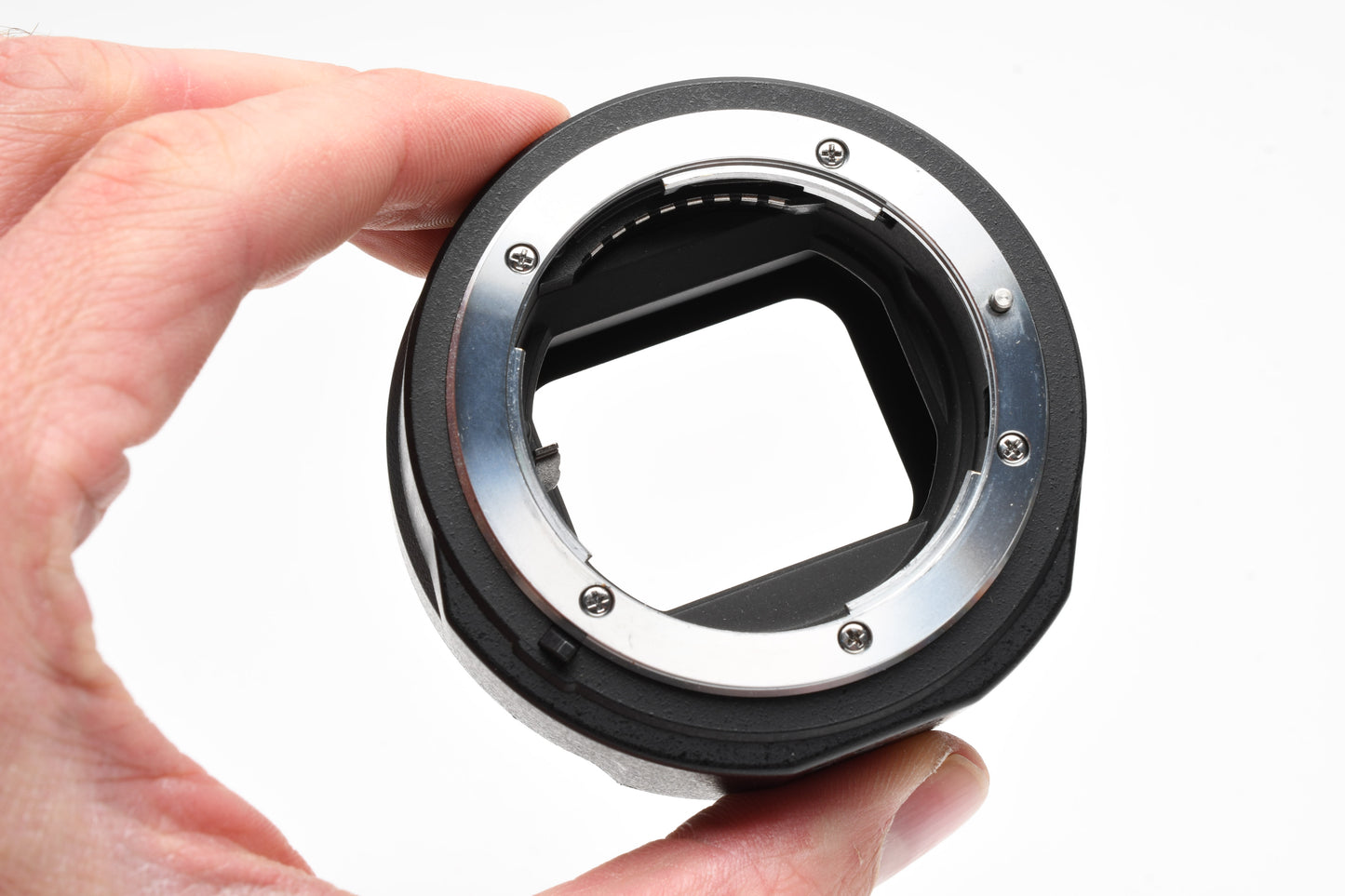 Nikon FTZ II Mount Adapter, caps, Mint-