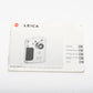 Leica Digilux Zoom 1.5MP Digital Camera w/batt, charger, 8MB card, manual, case+