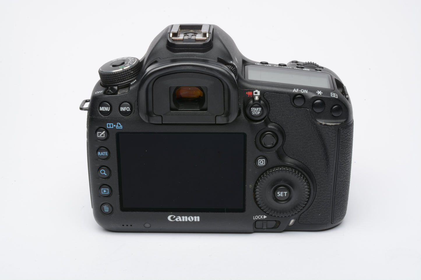 Canon EOS 5D Mark III 22.3MP DSLR body, batt, charger, boxed, Only 13,596 Acts!