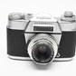 Voigtlander Bessamatic 35mm w/Color Skopar X 50mm f2.8 Lens + Case, CR
