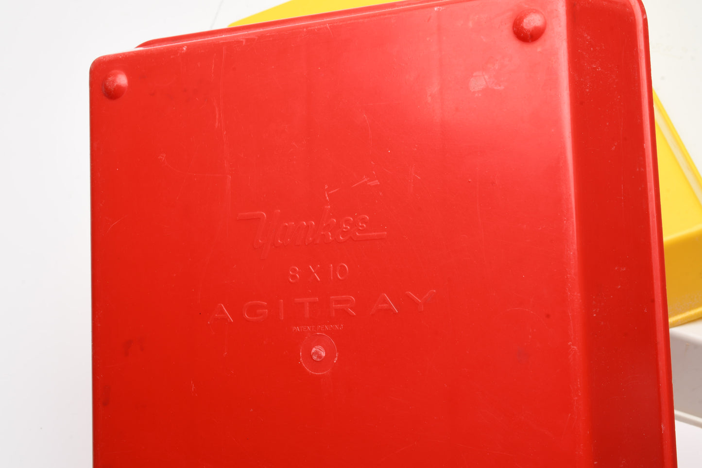 3X Yankee Agitray 8x10" darkroom printing trays, Clean (10x12" exterior)