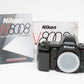 Nikon N8008 35mm SLR Body, cap, tested, great clean condition +manual