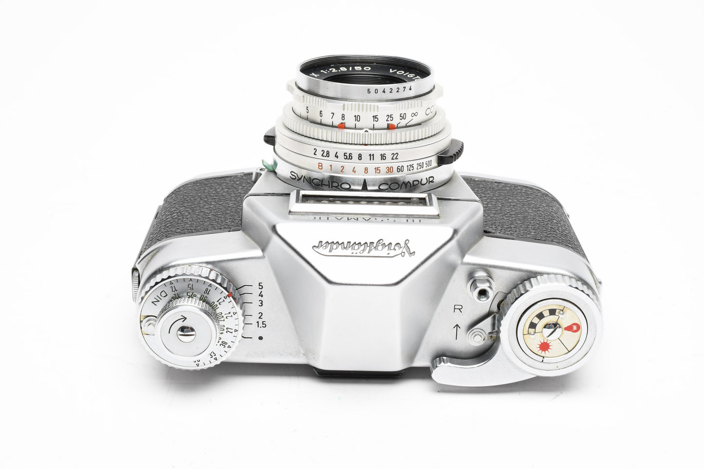 Voigtlander Bessamatic 35mm w/Color Skopar X 50mm f2.8 Lens + Case, CR