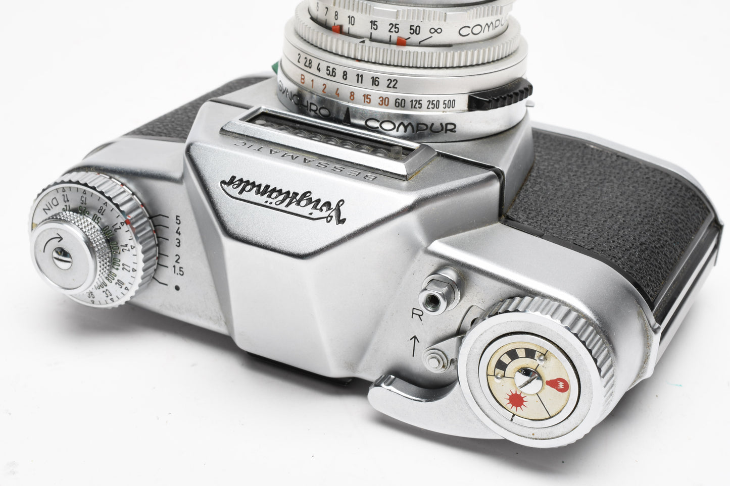 Voigtlander Bessamatic 35mm w/Color Skopar X 50mm f2.8 Lens + Case, CR