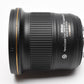 Nikon AF-S Nikkor 20mm f1.8G ED N wide lens, Mint-, USA +Hood