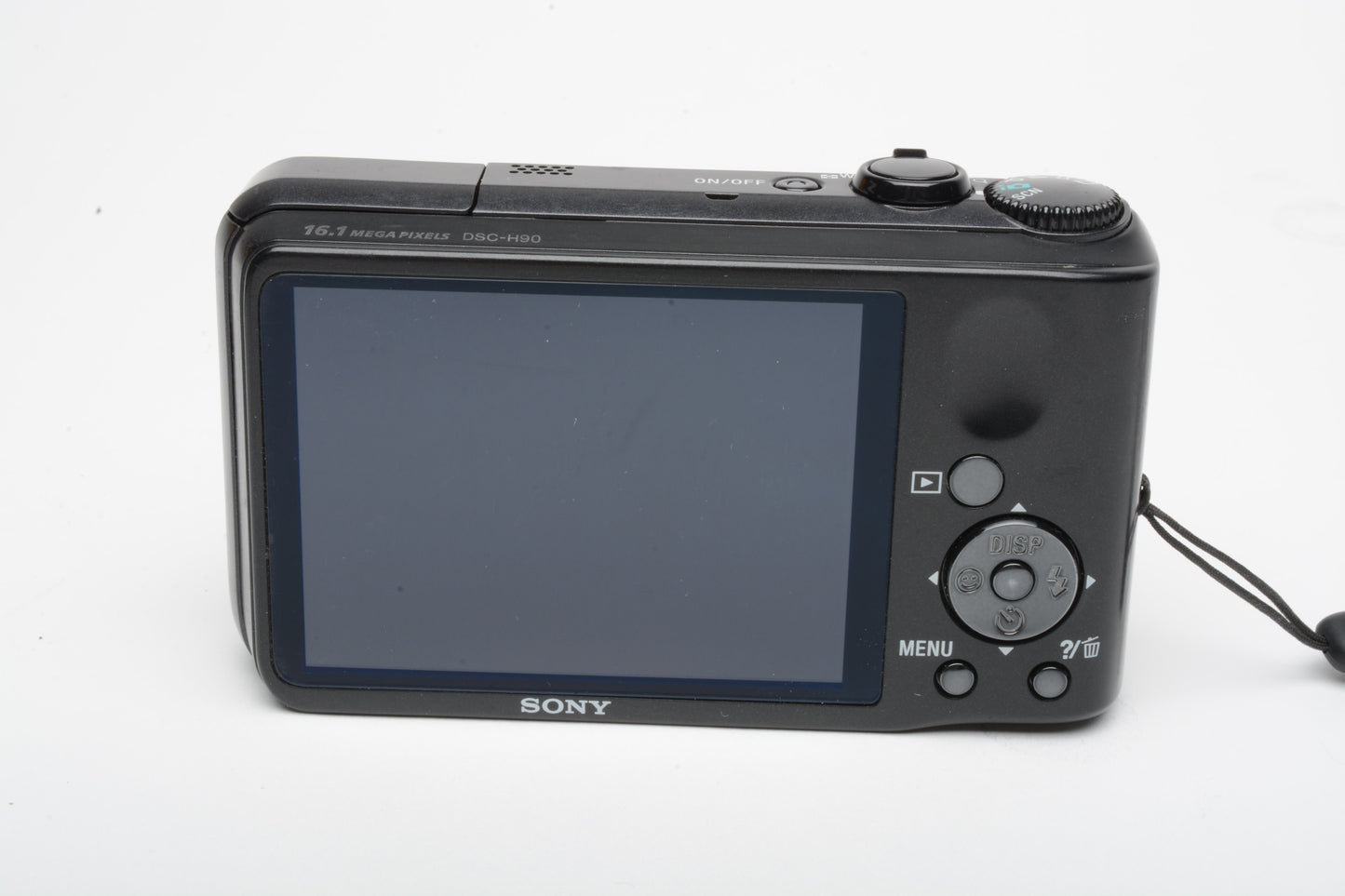 Sony DSC-H90 16.1MP Digital Point&Shoot camera, 2batts, charger, case, Nice!