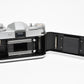 Voigtlander Bessamatic 35mm w/Color Skopar X 50mm f2.8 Lens + Case, CR