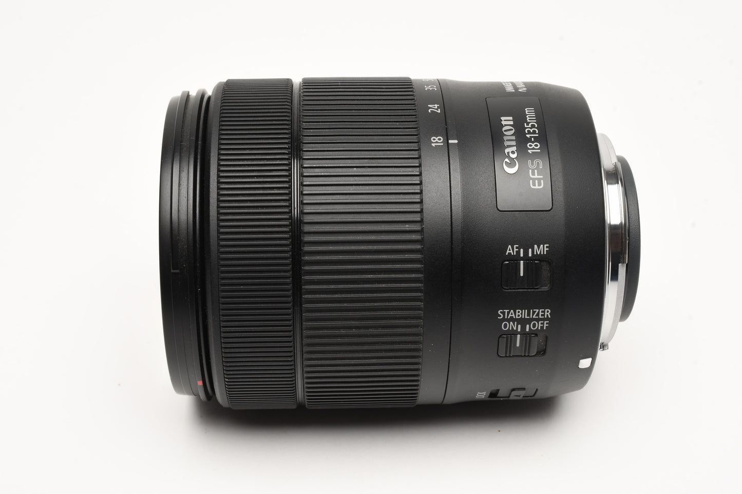 Canon EFS 18-135mm f3.5-5.6 IS Nano USM lens, caps, Very clean