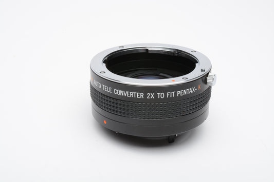 Soligor 2X Converter for Pentax K Mount, Very clean, w/Case