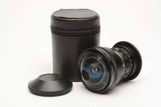 Spiratone .15X 180 degree Fisheye lens, caps+case, 55mm lens mount