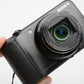 Sony DSC-H90 16.1MP Digital Point&Shoot camera, 2batts, charger, case, Nice!