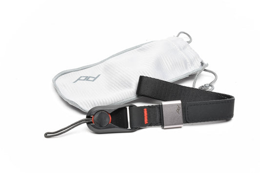 Peak design cuff wrist strap, very nice and clean in pouch w/Post