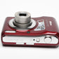 Nikon Coolpix L20 10MP Digital Point&Shoot Camera (Red), Tested, Very Nice!