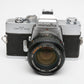 Minolta SRT-102 35mm SLR w/50mm F1.4 lens, new seals, very clean!  Tested, Great!