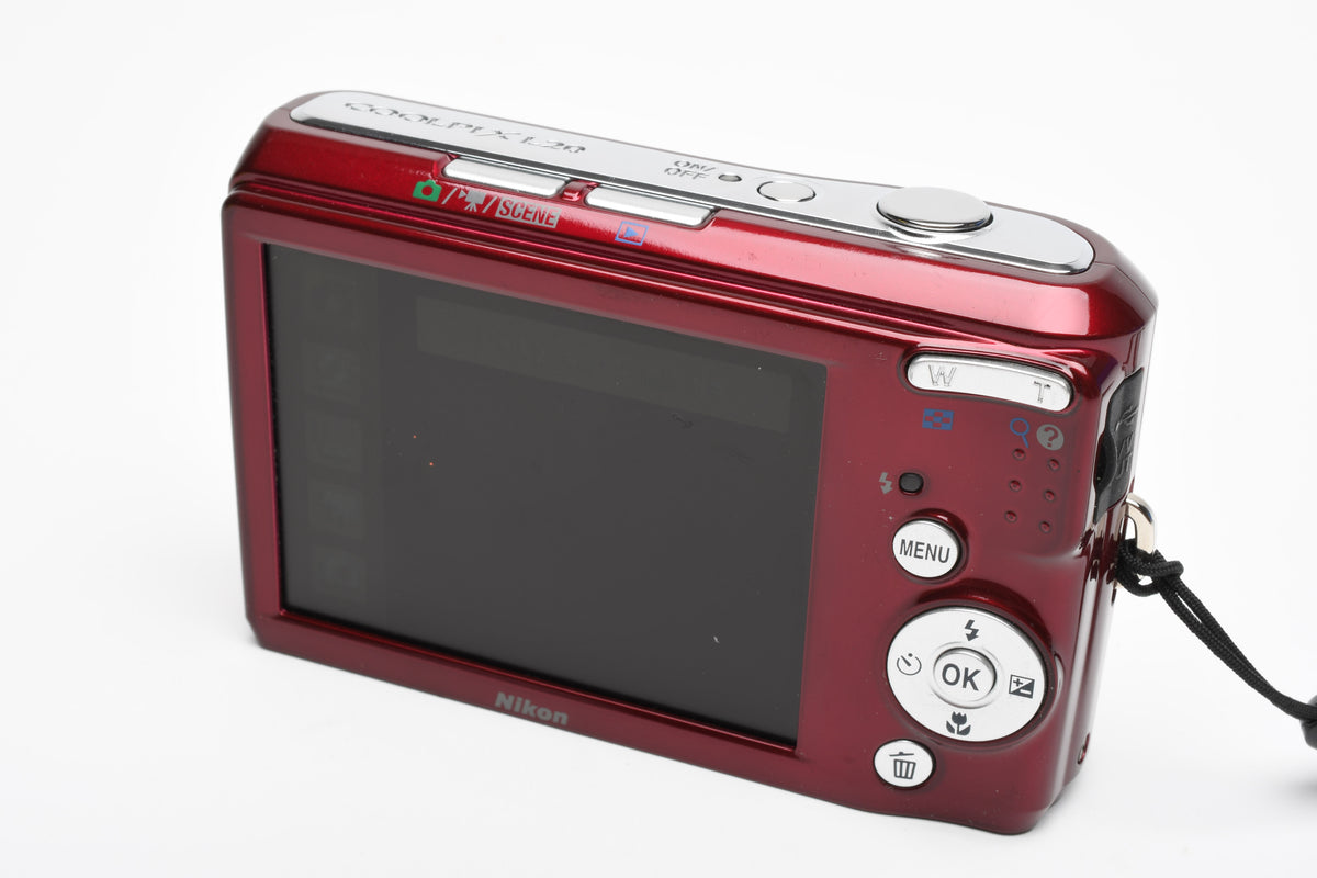 Nikon Coolpix L20 10MP Digital Point&Shoot Camera (Red), Tested, Very Nice!