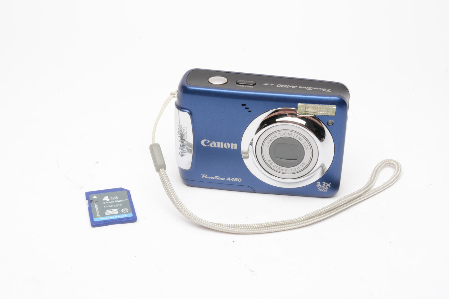 Canon PowerShot A480 10MP Digital Point&Shoot camera, Very clean, Tested