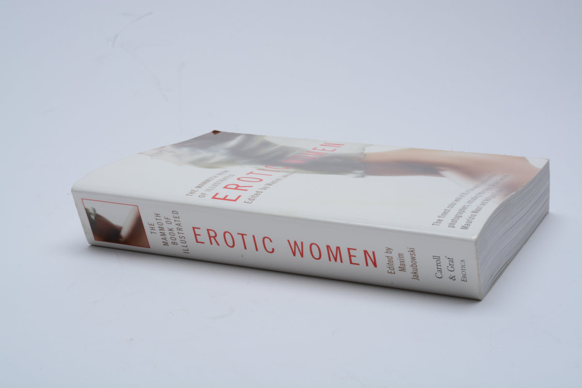 The Mammoth Book of Illustrated Erotic Women by Maxim Jakubowski Softcover