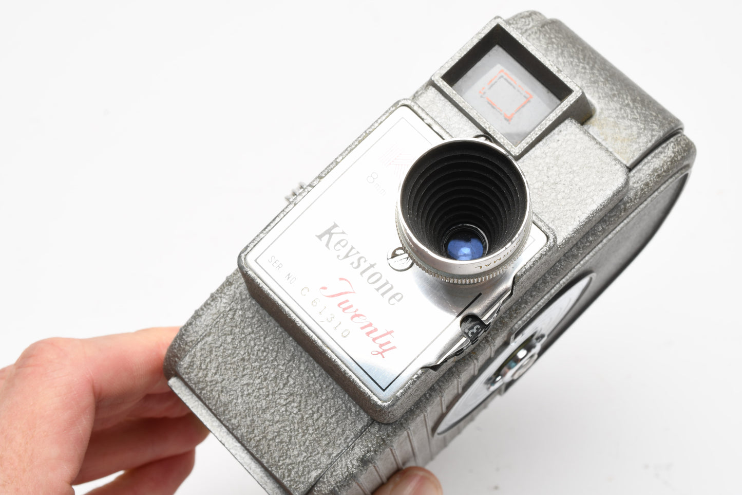 Keystone K-20 8mm Movie Camera w/ Box & Manual, Display, Boxed, Vintage