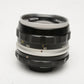 Nikon Nikkor-S 35mm f2.8 Non-Ai wide lens, in jewel case, Great!