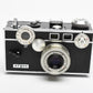Argus C3 35mm "Brick" camera w/Cintar 50mm f3.5 w/ Case, Clean, Vintage