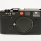 Leica M6 .85 Black Camera body, CLA'd, very clean, perfect operations, nice! Boxed