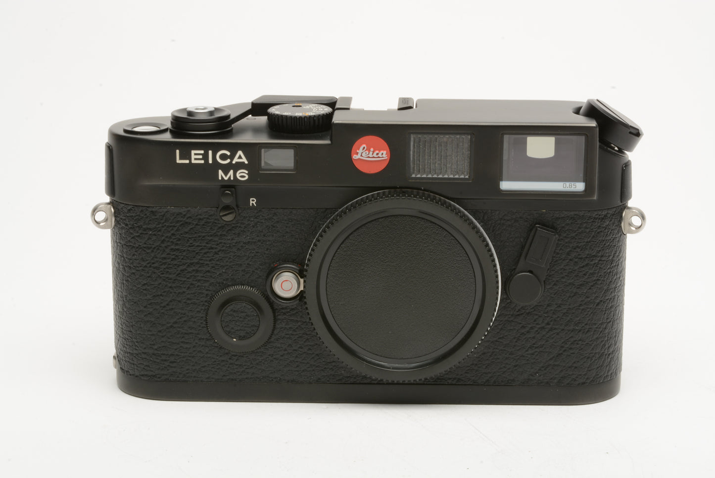 Leica M6 .85 Black Camera body, CLA'd, very clean, perfect operations, nice! Boxed