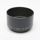 Takumar 100mm f4, 105mm f2.8, 120mm f2.8 lens hood, metal, genuine, screw-on