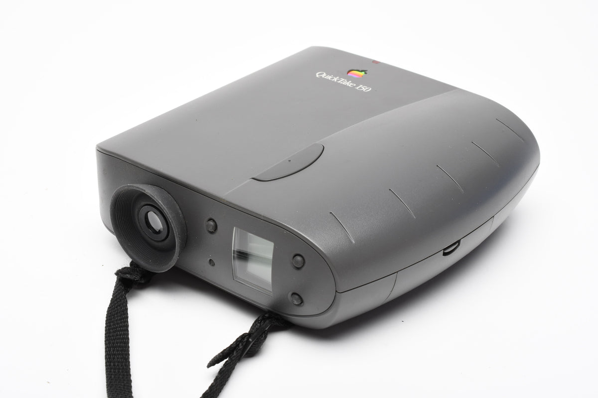 Apple QuickTake 150 Digital Camera w/Leather Cover, Case, Strap, Tested, Clean!