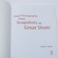 Food Photography From Snapshots to Great Shots softcover book by Nicole S. Young