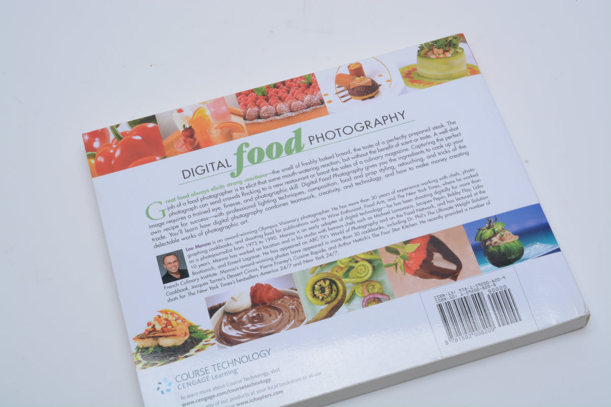 Digital Food Photography softcover book by Lou Manna