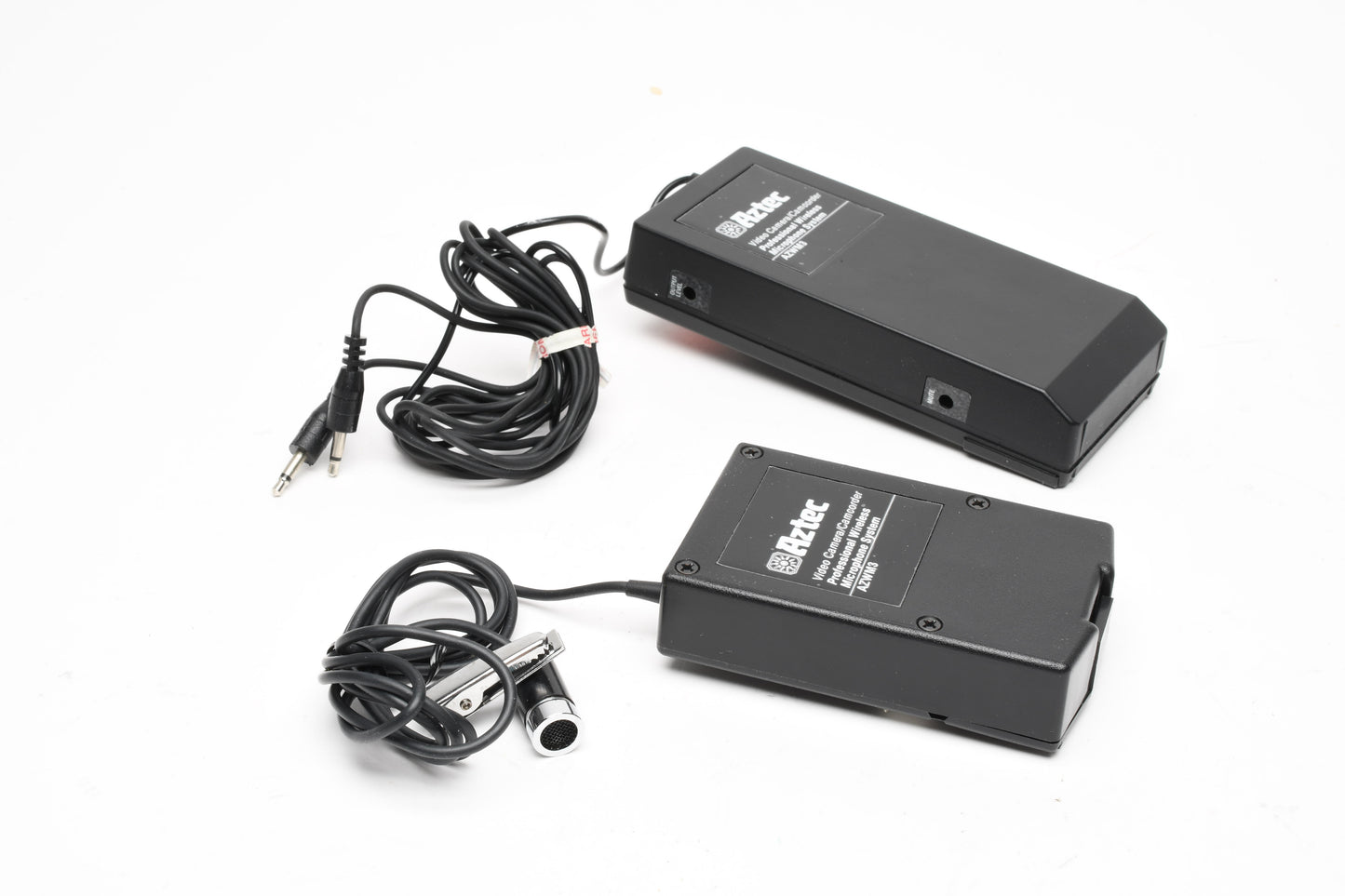 Aztec wireless mic AZWM3 for video or mirrorless w/Lapel Mic, Boxed