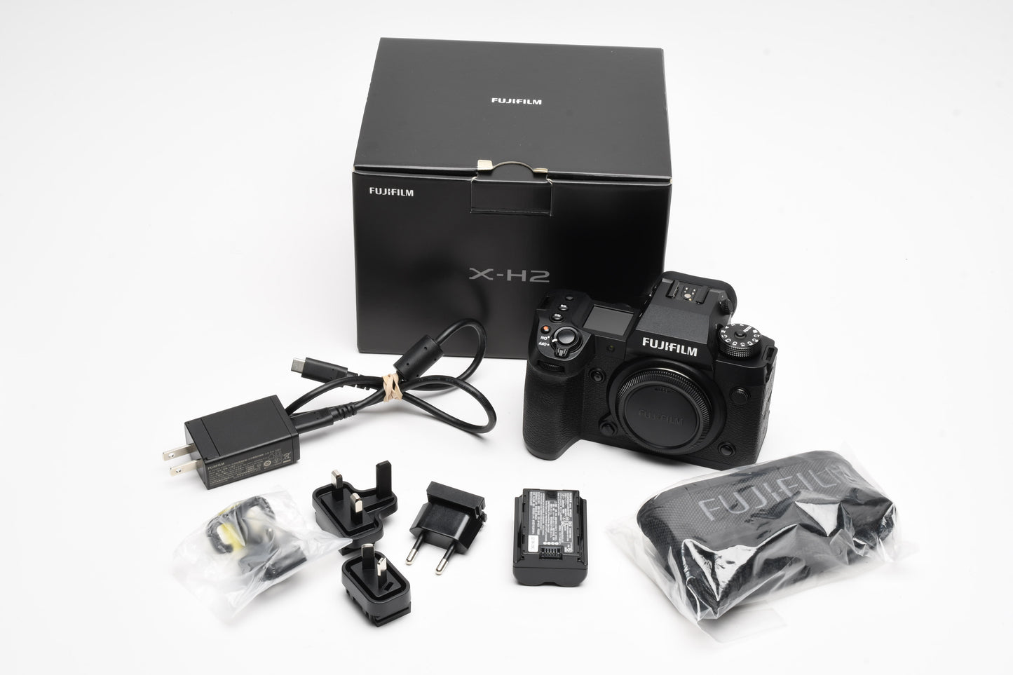 Fujifilm X-H2 40MP Mirrorless camera, Mint, Boxed, Only 1347 Acts!