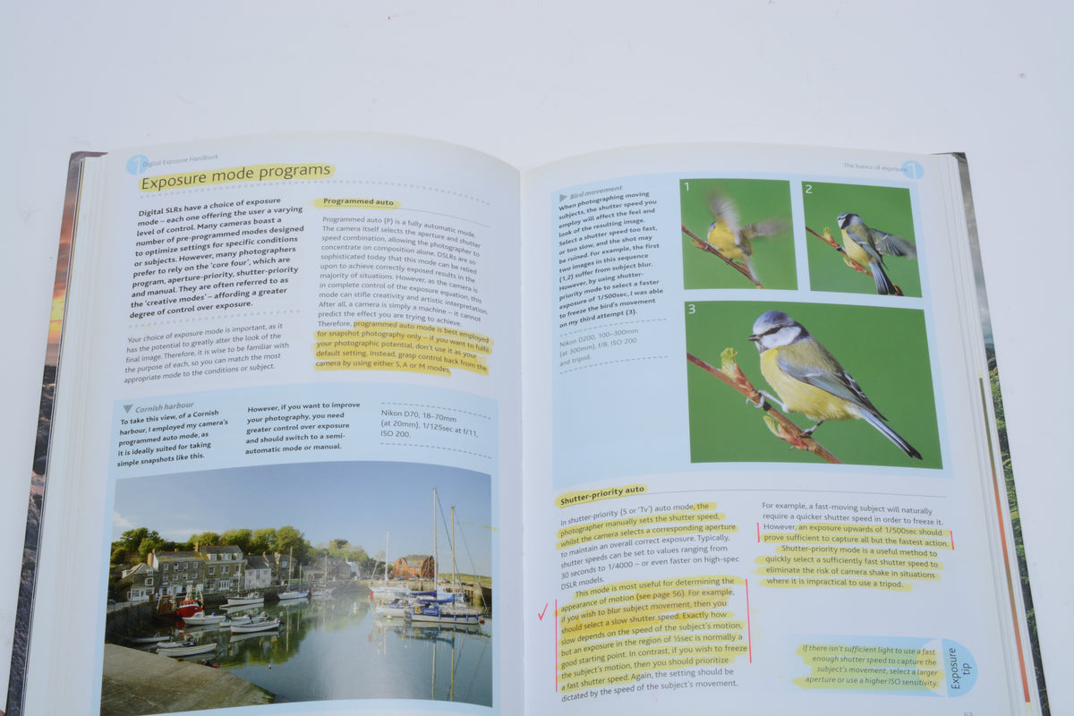 Digital Exposure Handbook by Ross hoddinott softcover