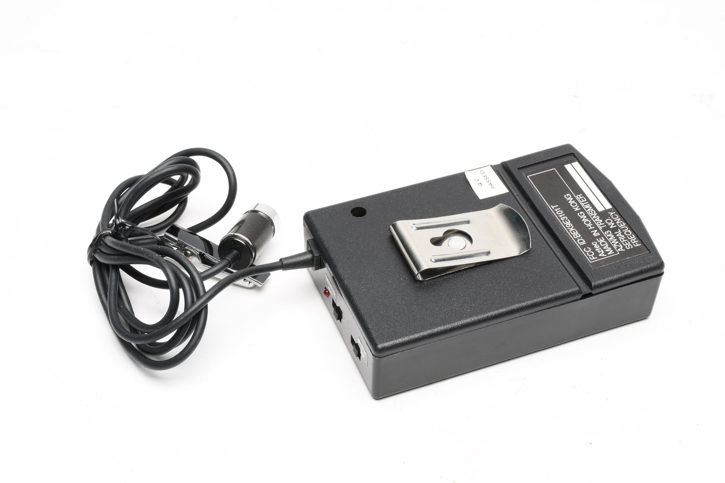 Aztec wireless mic AZWM3 for video or mirrorless w/Lapel Mic, Boxed