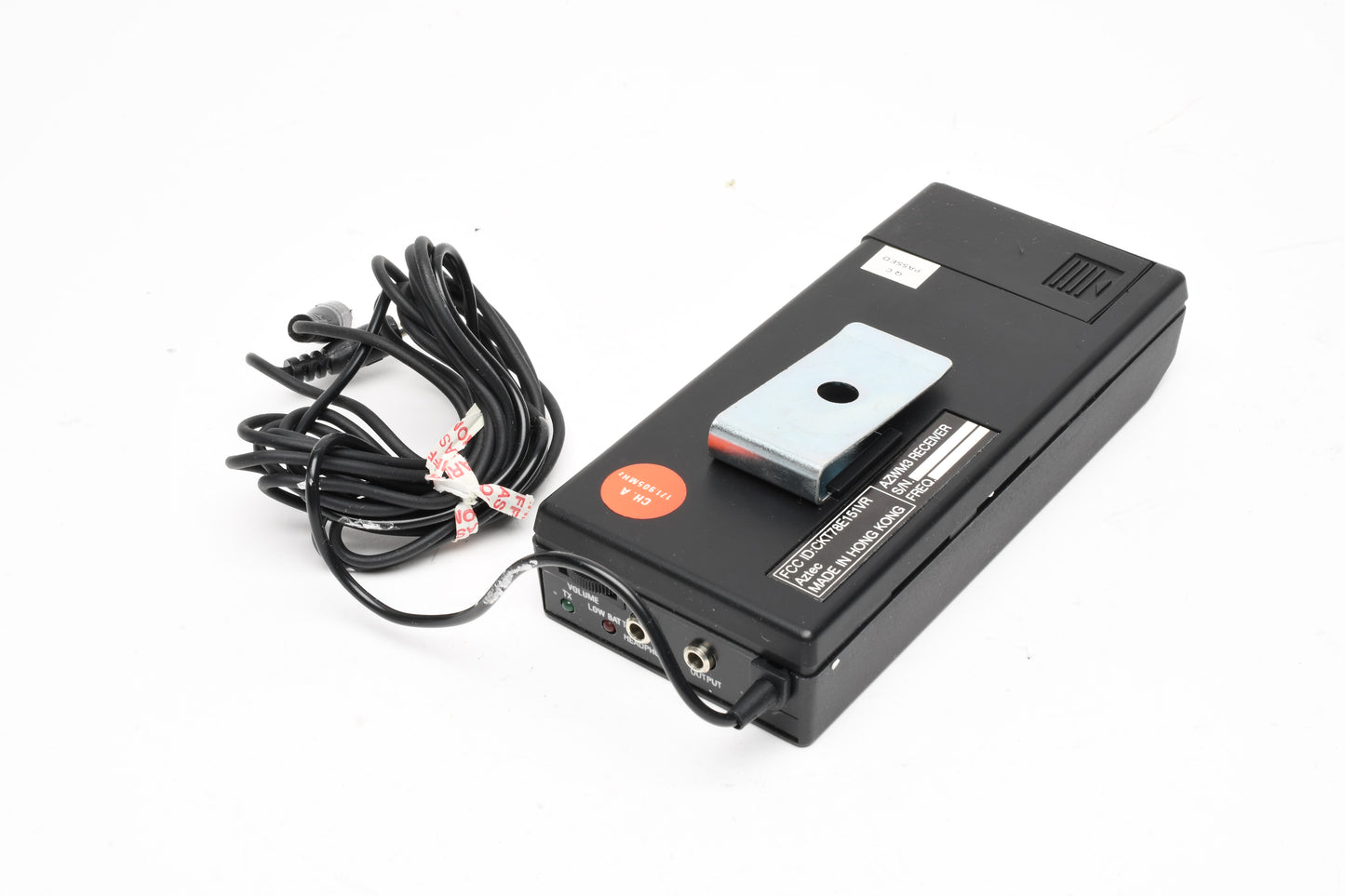 Aztec wireless mic AZWM3 for video or mirrorless w/Lapel Mic, Boxed