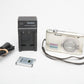 Nikon Coolpix S3100 14MP Digital Point&Shoot, batt+charger+USB (Silver), Tested