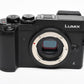 Panasonic Lumix DMC-GX8 20.3MP MFT Body Only 1103 Acts!! 2 Batts, Mint-