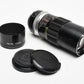 Petri 135mm F3.8 Telephoto Lens w/Caps, Good!