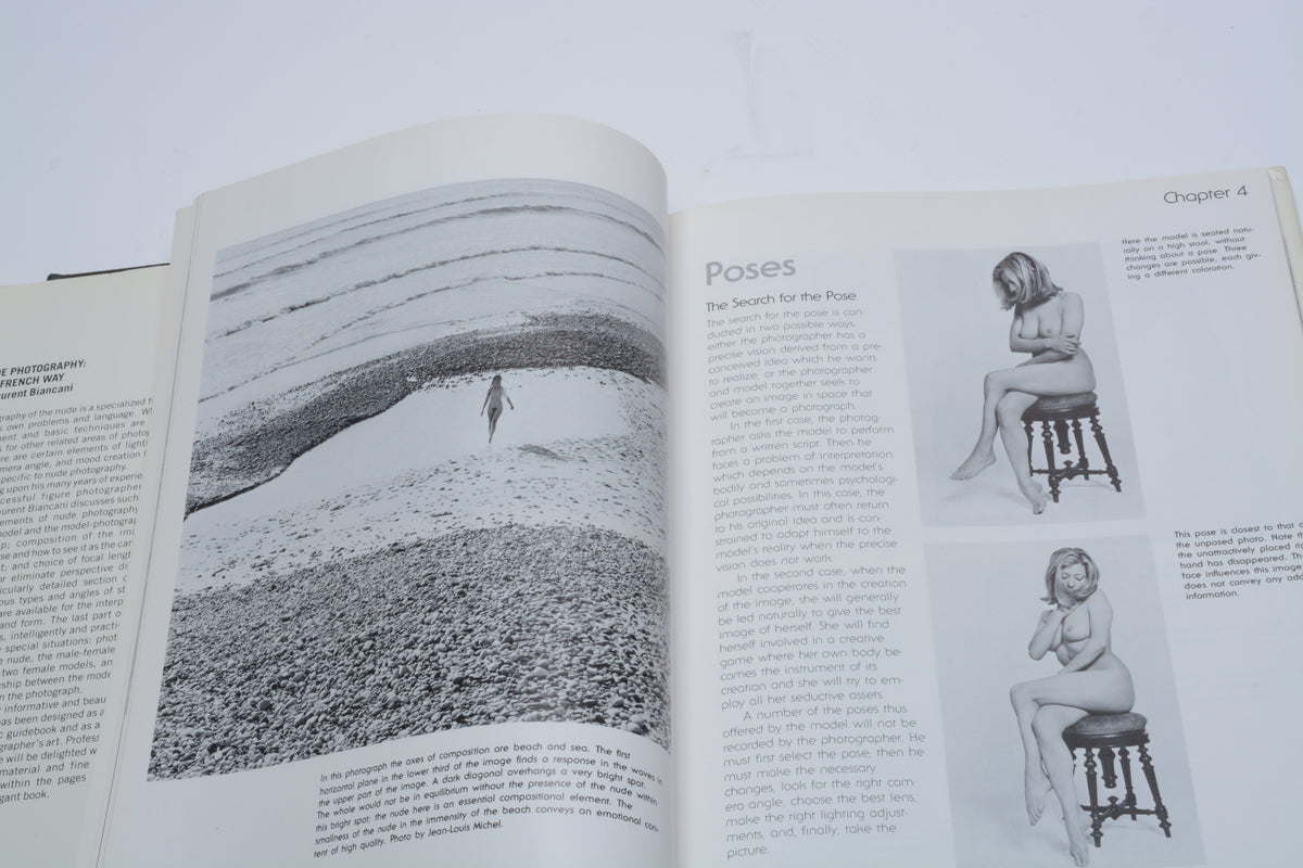 Nude Photography The French Way Hardcover book by Laurent Biancani